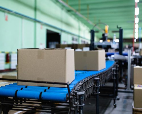 Machinery and printing processes in a modern printing house.